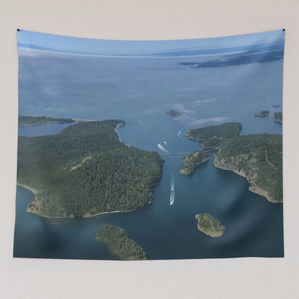 Item preview, Deception Pass Puget Sound designed and sold by flyscenicair.