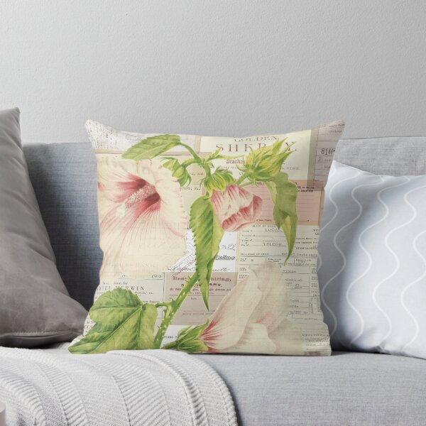 Item preview, Vintage Collage & Floral Designs Pink flower designed and sold by buildingcraft.