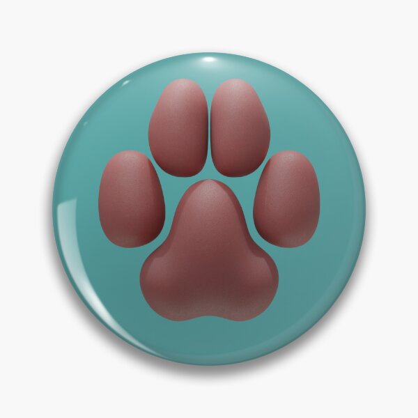 Item preview, Domestic Dog-styled 3D Pawpad Design (Pinkish) designed and sold by Daymusik.