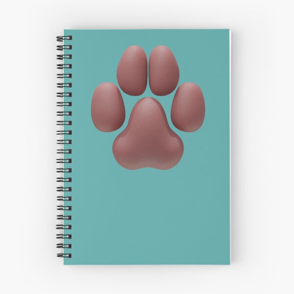 Item preview, Domestic Dog-styled 3D Pawpad Design (Pinkish) designed and sold by Daymusik.