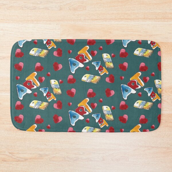 Item preview, Red Valentine Heart-green pattern 9 designed and sold by StudioViArt.