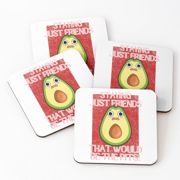 Item preview, Friendzone Is The Pits | Avocado Valentines Day designed and sold by ObsidianDaz.