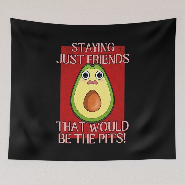 Item preview, Friendzone Is The Pits | Avocado Valentines Day designed and sold by ObsidianDaz.