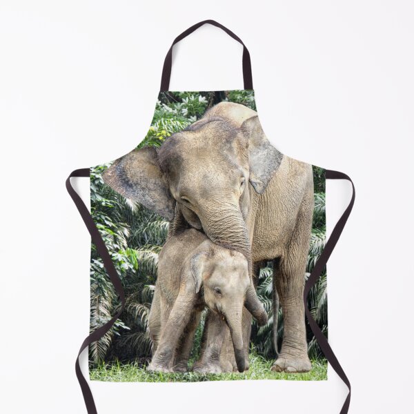 Item preview, Elephant with its calf designed and sold by pawprintz.