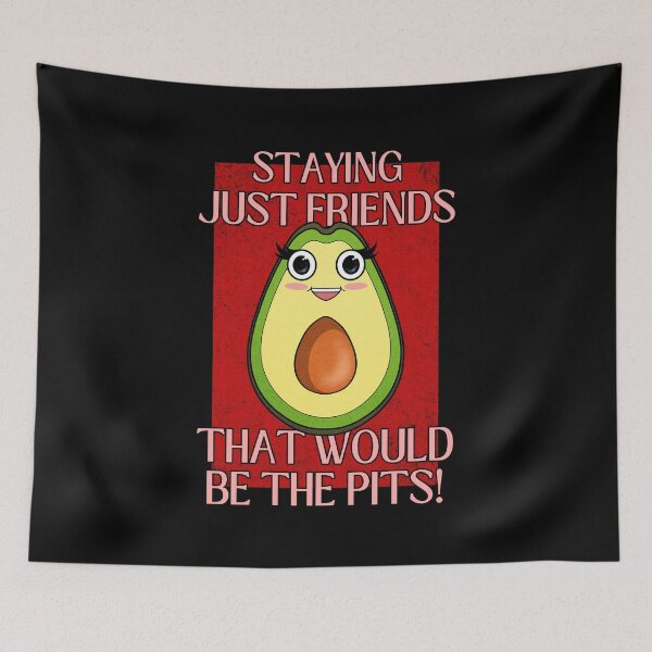 Item preview, Friendzone Is The Pits | Avocado Valentines Day designed and sold by ObsidianDaz.
