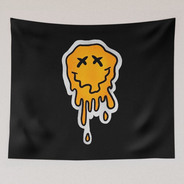 Item preview, Liquid Smile Melted Smiley Face Dripping Happiness designed and sold by MOONE FLOWER.