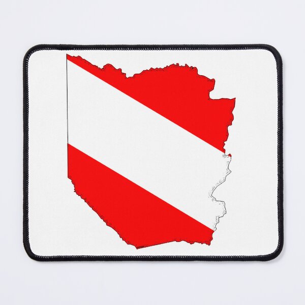 Item preview, Barotseland Map with Barotse Flag designed and sold by Havocgirl.
