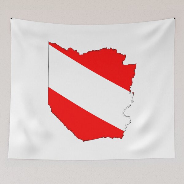 Item preview, Barotseland Map with Barotse Flag designed and sold by Havocgirl.
