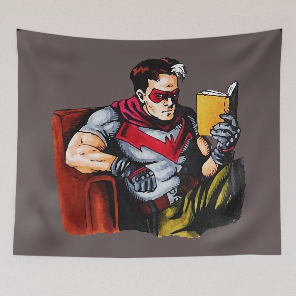 Item preview, Jason reading designed and sold by fierywolfdesign.