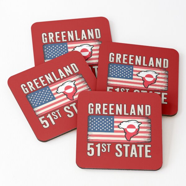 Item preview, Greenland 51st State  designed and sold by WoodburyLake.