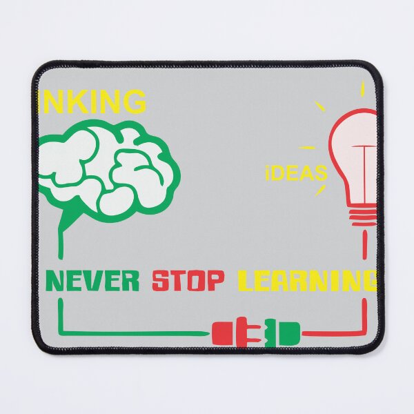 Item preview, Motivation Quote Never, Stop, Learning Art design designed and sold by Artist300DPI.