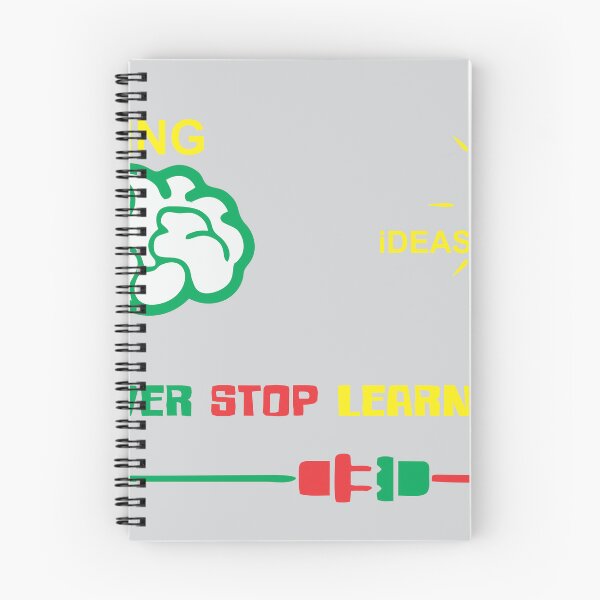 Item preview, Motivation Quote Never, Stop, Learning Art design designed and sold by Artist300DPI.