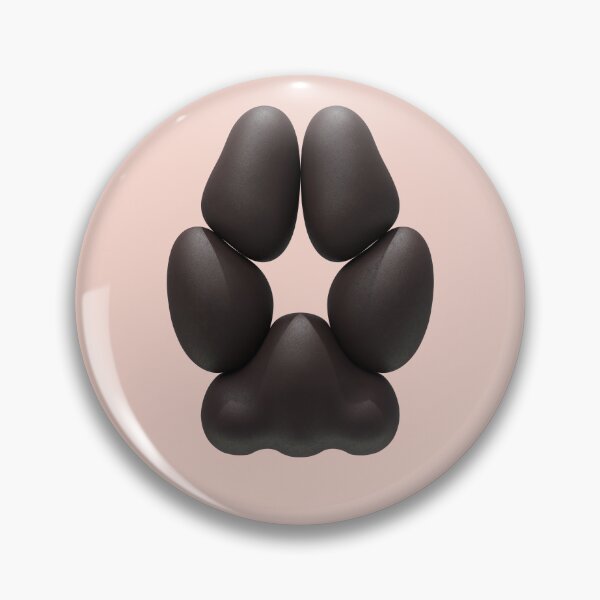 Item preview, Fox-styled 3D Pawpad Design (Dark Brown) designed and sold by Daymusik.