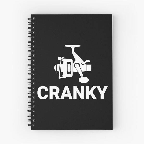 Item preview, Cranky - Punny Bad Mood Design with Reel Graphic, Dad Gift, Sarcasm or Angler Humor, Fishing Lover Gift Idea designed and sold by eatmorvelopator.