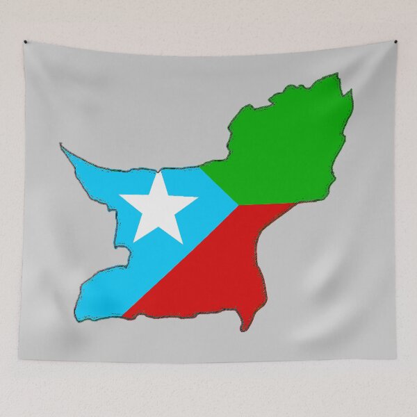 Item preview, Balochistan Map with Baloch Flag designed and sold by Havocgirl.