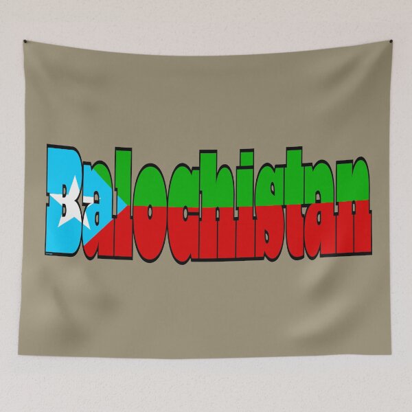 Item preview, Balochistan Font with Baloch Flag designed and sold by Havocgirl.