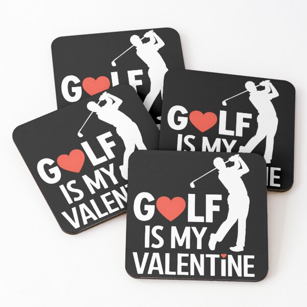 Item preview, Golf is my valentine  designed and sold by Bird182465.