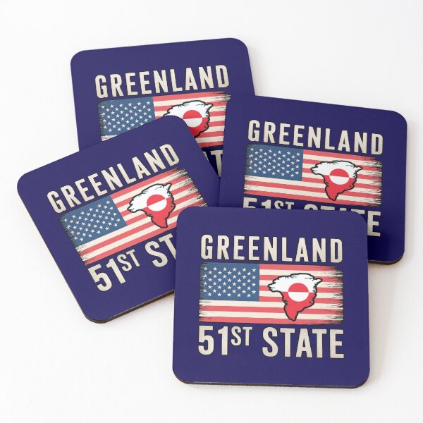 Item preview, Greenland 51st State  designed and sold by WoodburyLake.