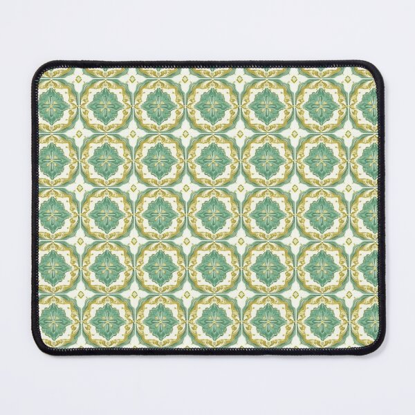 Item preview, Modern Thai Inspired Patterns - Seamless Lime Green, Pale Green & Gold Designs designed and sold by IssaraStudio.