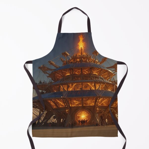 Item preview, Solarpunk. The Burning Man festival Poster designed and sold by Nickyayee.