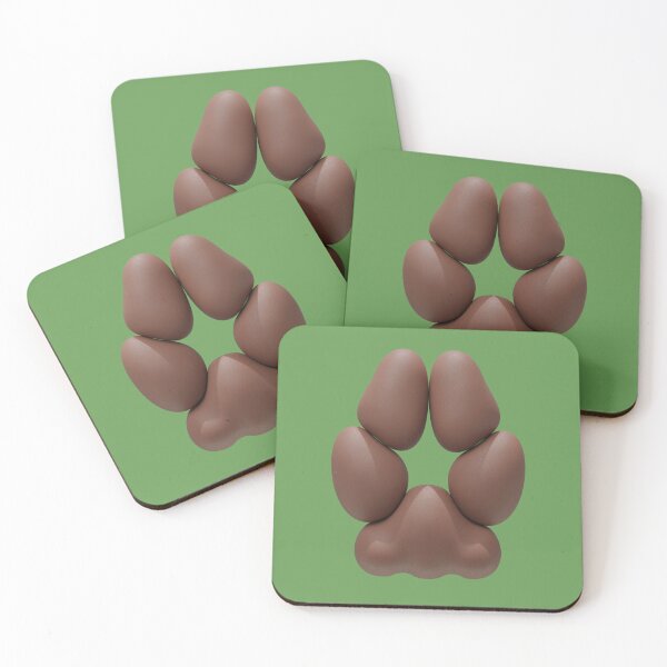 Item preview, Fox-styled 3D Pawpad Design (Light Brown) designed and sold by Daymusik.