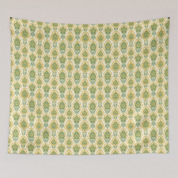 Item preview, Seamless Thai Patterns - Gold & Green Digital Designs designed and sold by IssaraStudio.