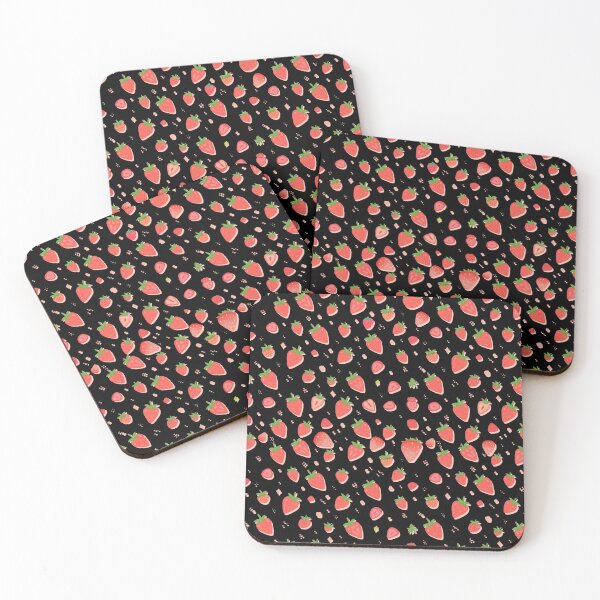 Item preview, Strawberry pattern designed and sold by zzzozzo.