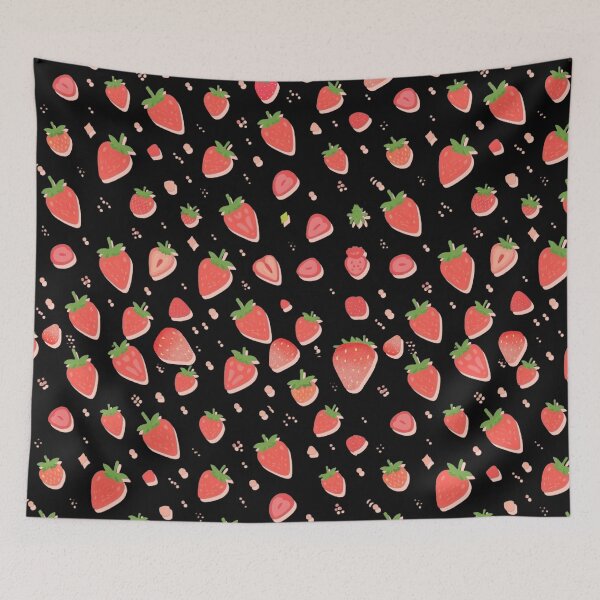 Item preview, Strawberry pattern designed and sold by zzzozzo.