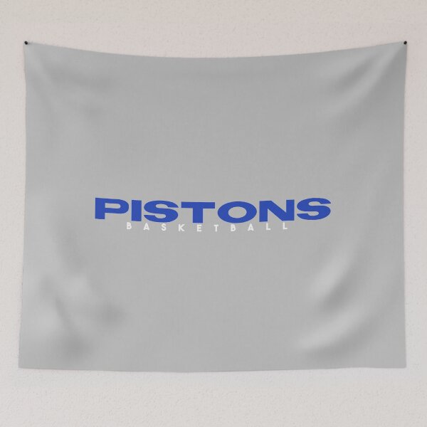 Item preview, Pistons Basketball Blue designed and sold by WhelmdStudios .