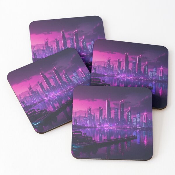 Item preview, Cyberpunk City Skyline designed and sold by papi1998.