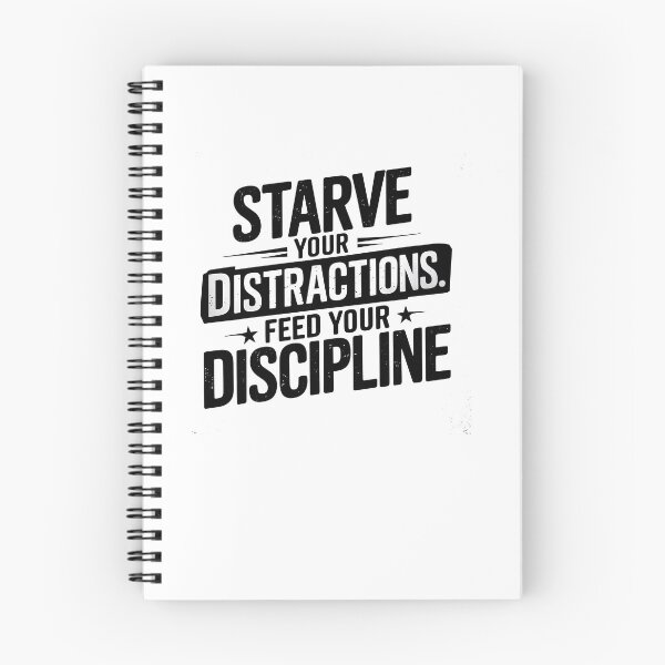 Item preview, Feed Your Discipline Motivational Saying designed and sold by Logiamerch.