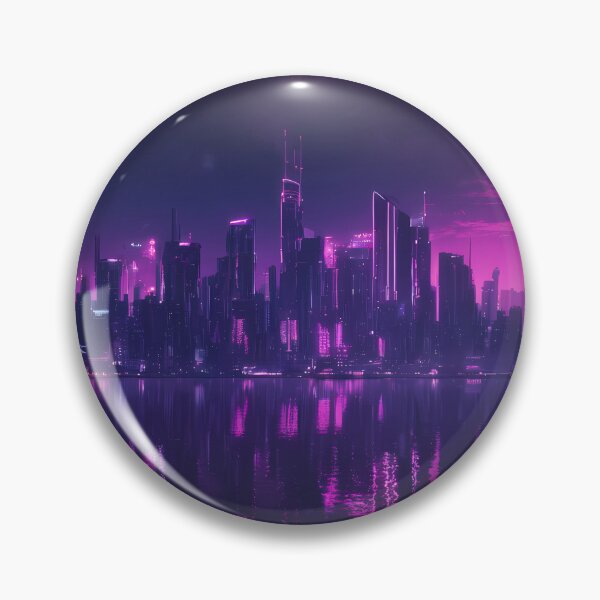Item preview, Cyberpunk City Skyline designed and sold by papi1998.