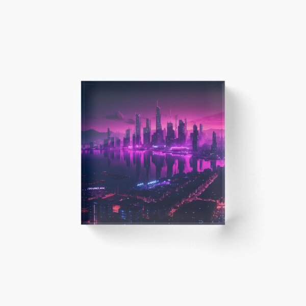 Item preview, Cyberpunk City Skyline designed and sold by papi1998.