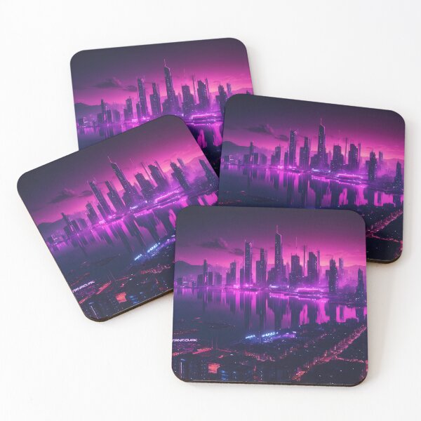 Item preview, Cyberpunk City Skyline designed and sold by papi1998.