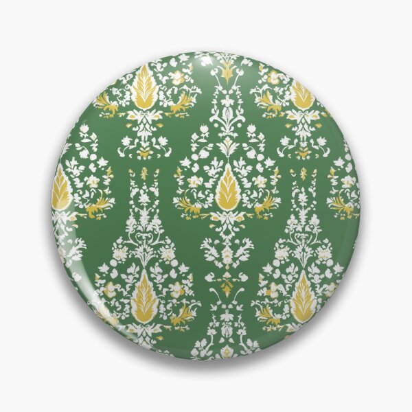 Item preview, Seamless Thai Pattern Collection - Green & Gold Modern Thai Art for Decor & More designed and sold by IssaraStudio.