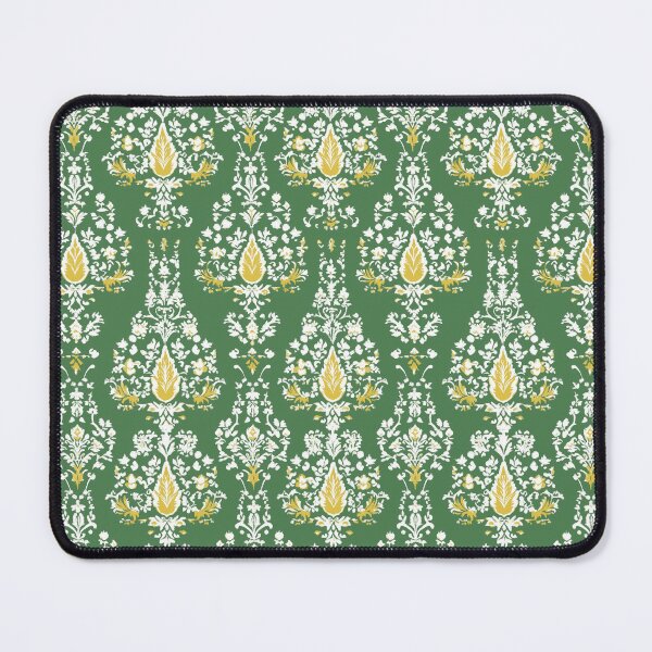 Item preview, Seamless Thai Pattern Collection - Green & Gold Modern Thai Art for Decor & More designed and sold by IssaraStudio.