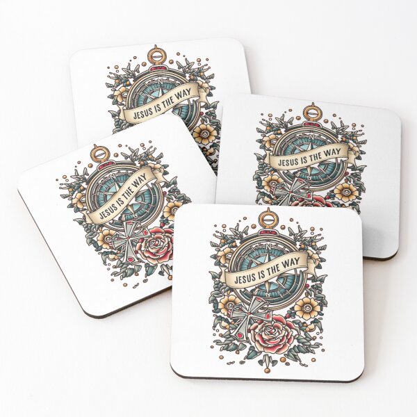 Item preview, Jesus Is the Way – Compass & Cross Faith designed and sold by JassPrintondmd.