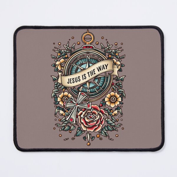 Item preview, Jesus Is the Way – Compass & Cross Faith designed and sold by JassPrintondmd.
