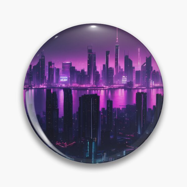 Item preview, Cyberpunk City Skyline designed and sold by papi1998.