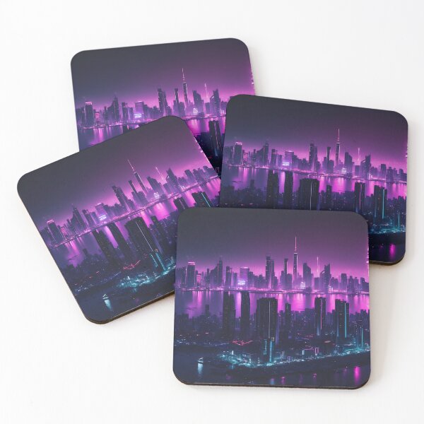 Item preview, Cyberpunk City Skyline designed and sold by papi1998.