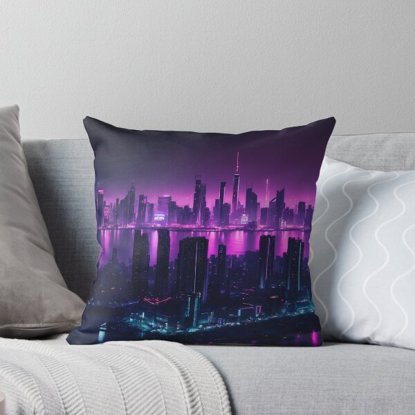 Item preview, Cyberpunk City Skyline designed and sold by papi1998.
