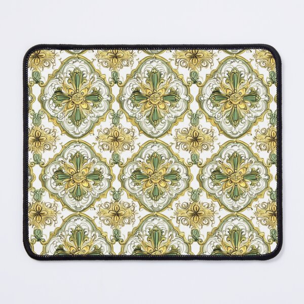 Item preview, Modern Thai Designs - Seamless Gold & Green Patterns for Fashion & Decor designed and sold by IssaraStudio.