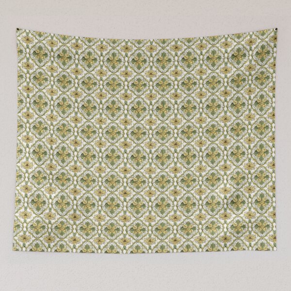 Item preview, Modern Thai Designs - Seamless Gold & Green Patterns for Fashion & Decor designed and sold by IssaraStudio.