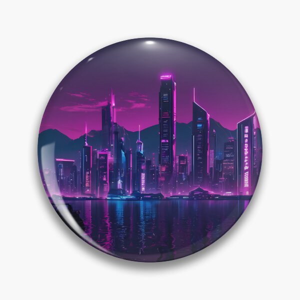Item preview, Cyberpunk City Skyline designed and sold by papi1998.