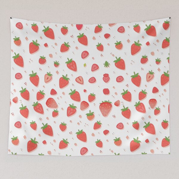 Item preview, Strawberry pattern designed and sold by zzzozzo.