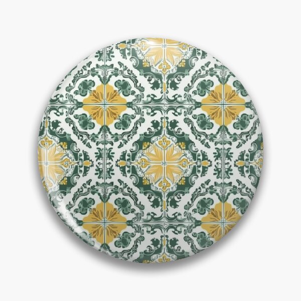 Item preview, Seamless Thai-Inspired Patterns - Gold & Green Collection for Fabric & Home Decor designed and sold by IssaraStudio.