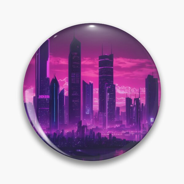 Item preview, Cyberpunk City Skyline designed and sold by papi1998.