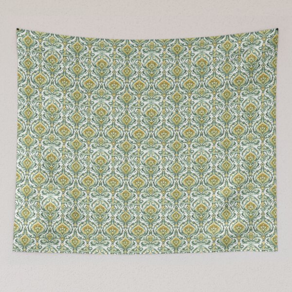 Item preview, Digital Thai Art Patterns - Gold & Green Seamless Designs for Fashion & Decor designed and sold by IssaraStudio.