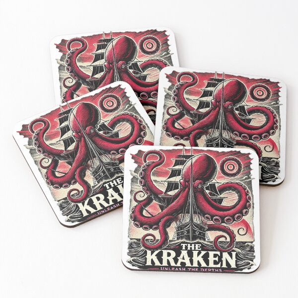 Item preview, The Kraken: Release the Depths designed and sold by MacksMerch.