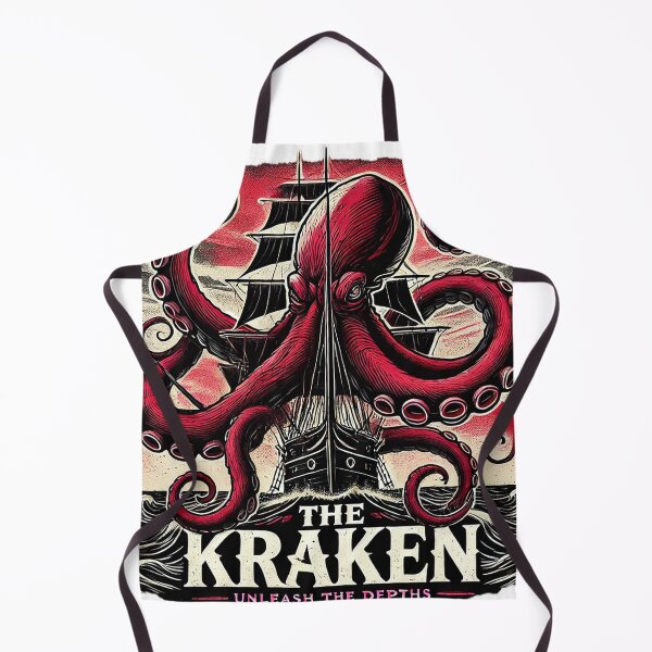 Item preview, The Kraken: Release the Depths designed and sold by MacksMerch.
